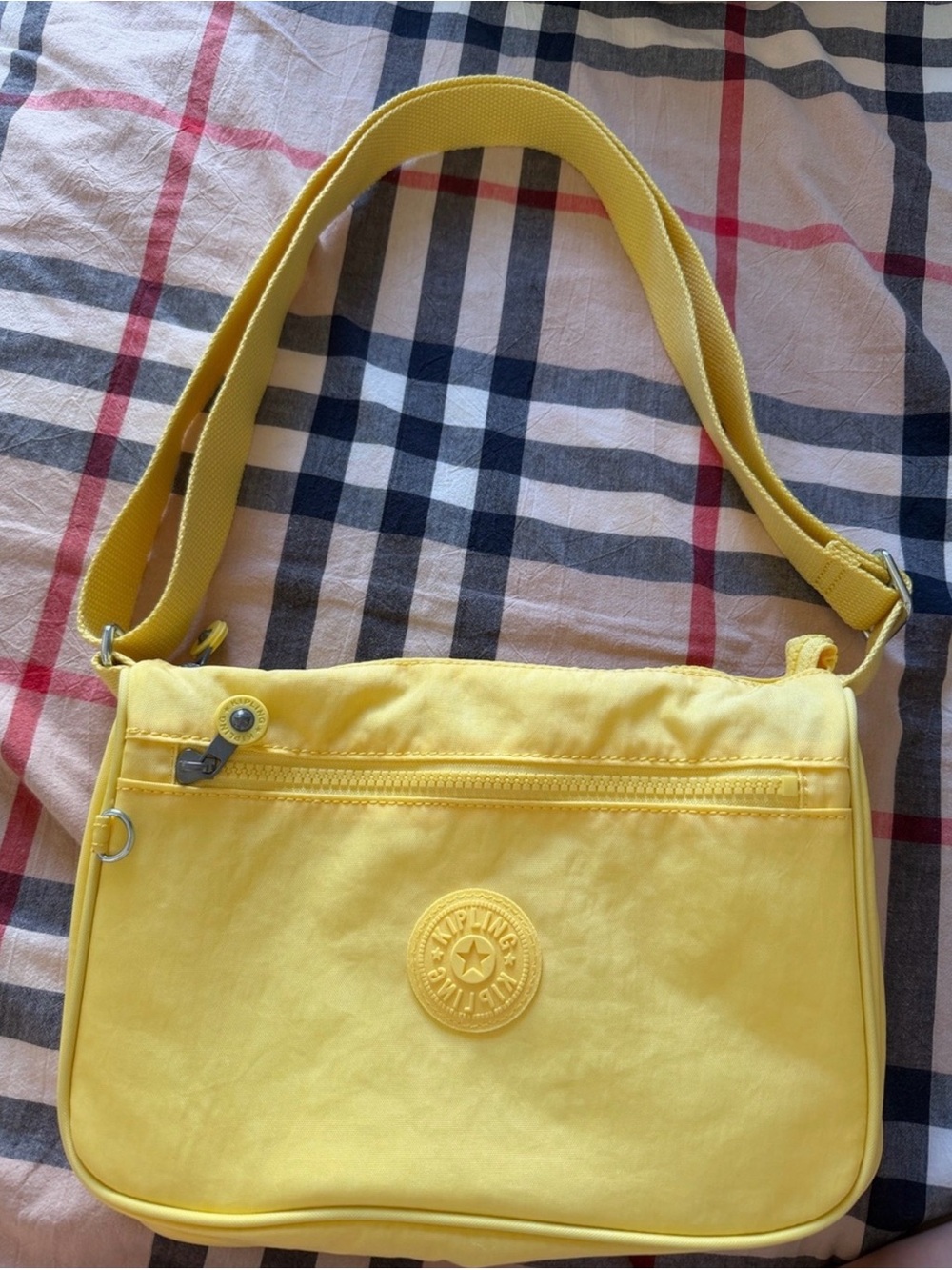 Kipling Yellow Shoulder Crossbody Bag